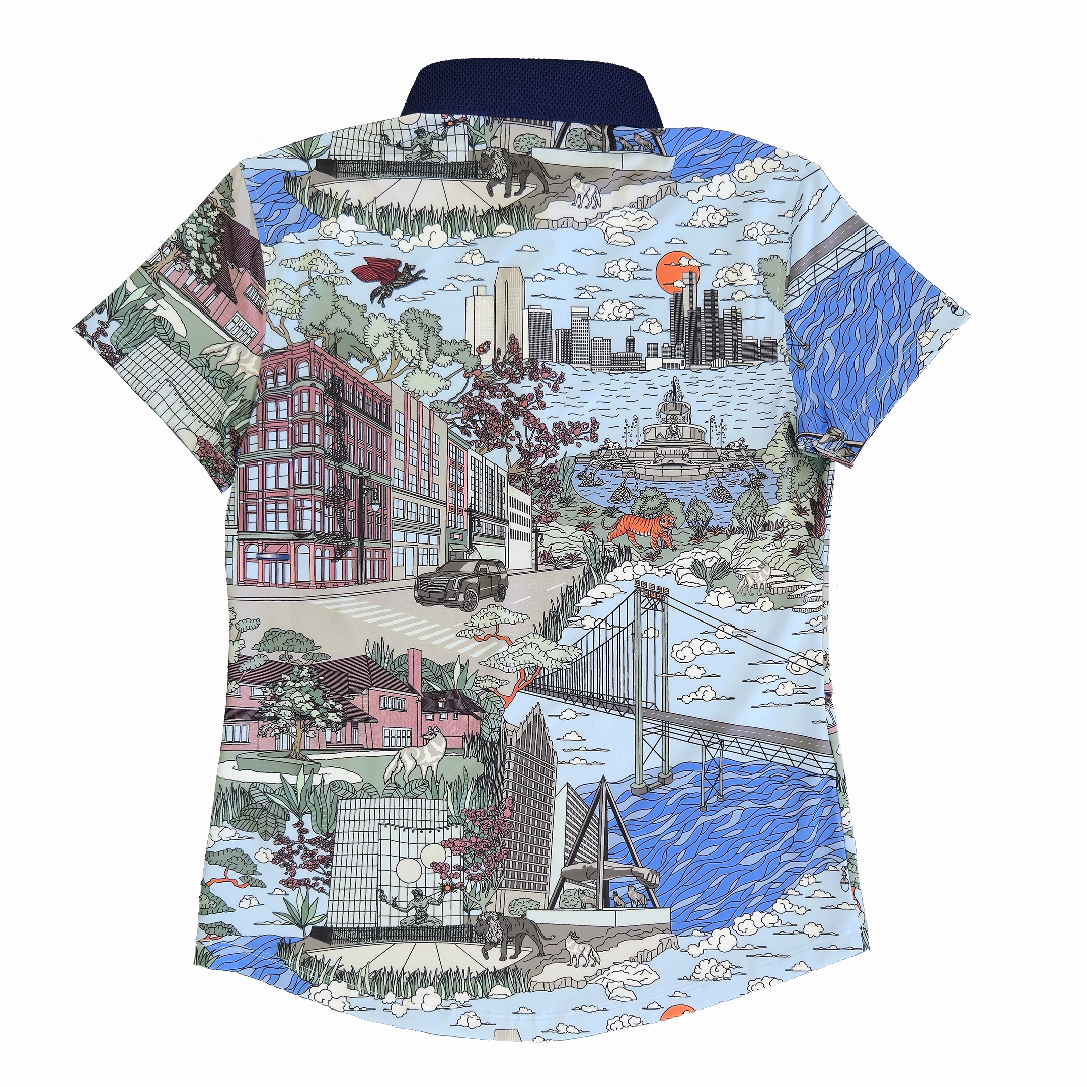 Modern Comfort Cadillac Women's Where The Wolves Are Polo by Greyson