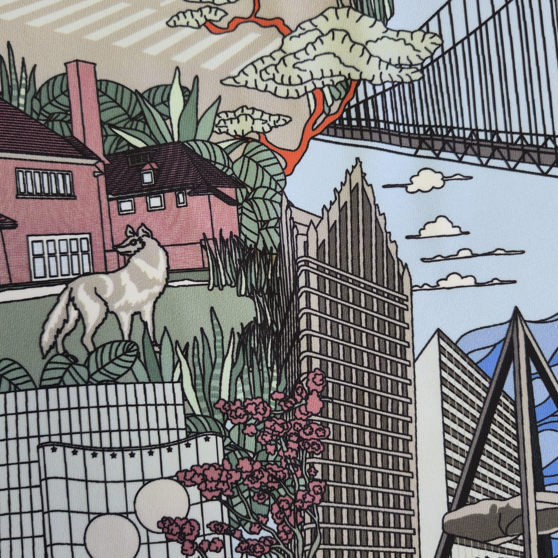 Cadillac Women's Where The Wolves Are Polo by Greyson Active Lifestyle