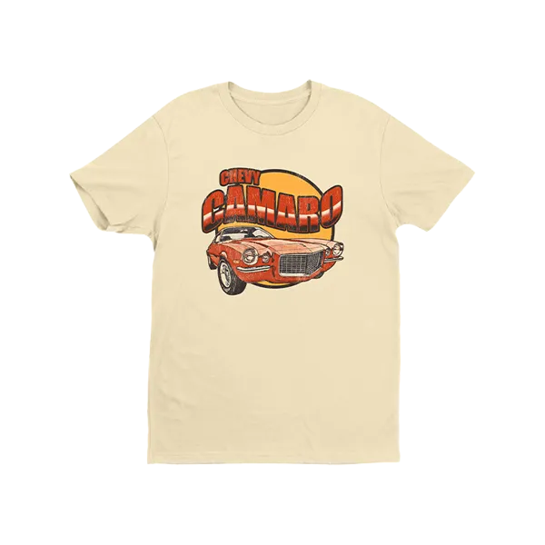 Sporty Active Wear Camaro 70's Groovy T-Shirt