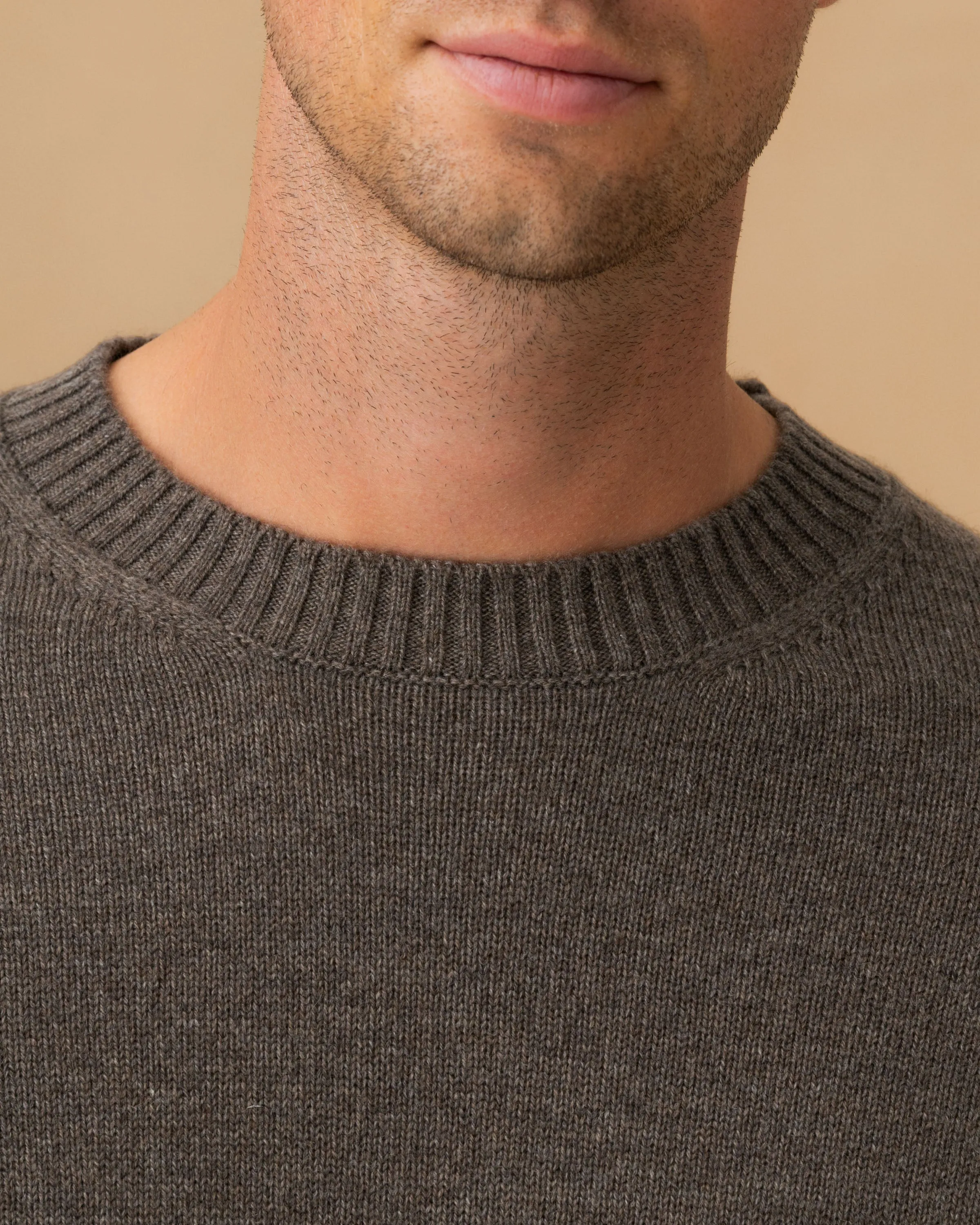 Soft Layer Cashmere Crew Neck Sweater