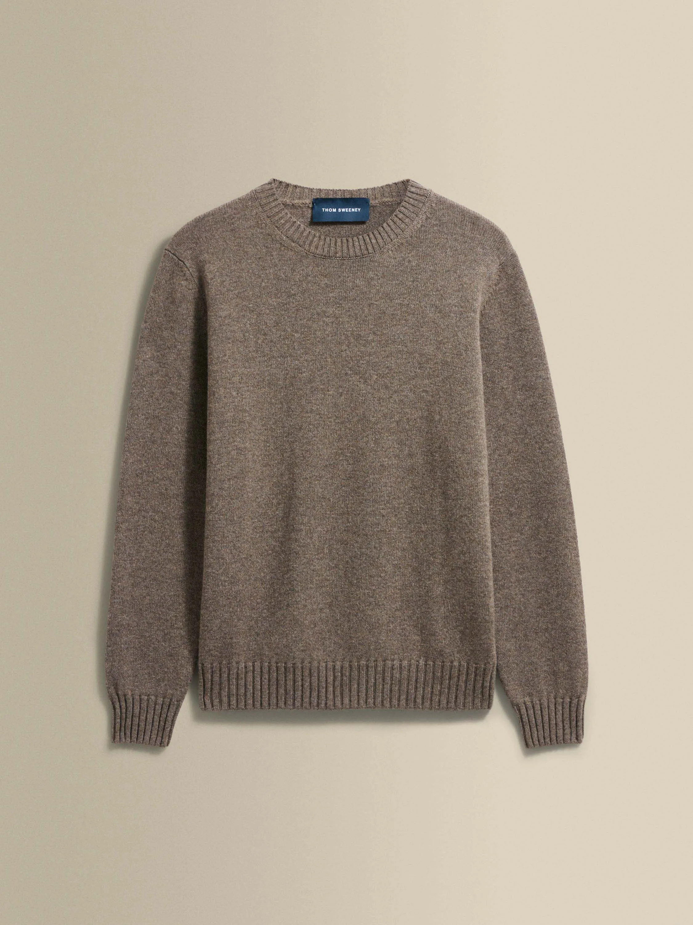 Thermochromic Fiber Applications Cashmere Crew Neck Sweater