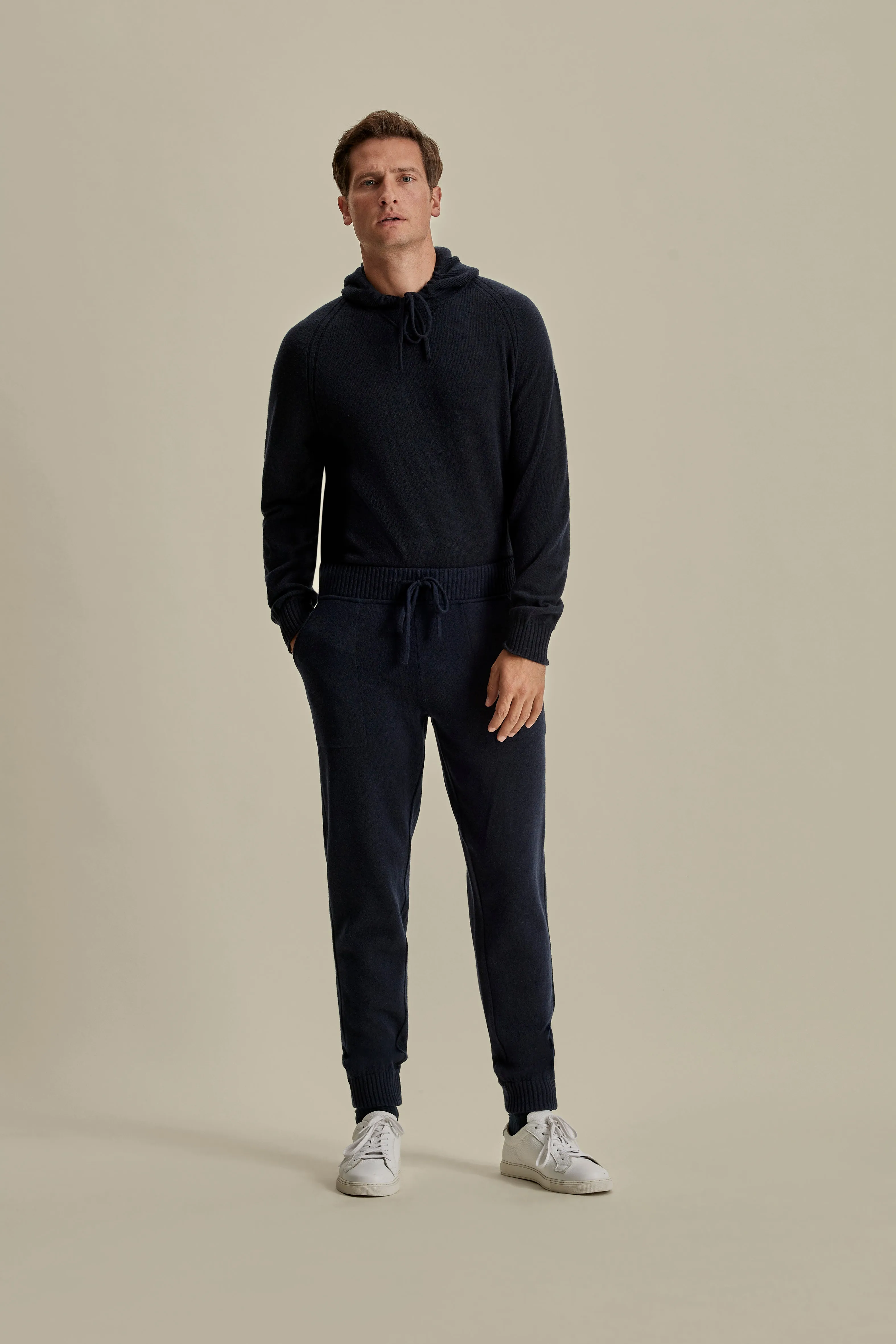 Cashmere Track Pant NonIrritating Seams Layered Ventilation Design