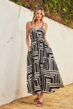 Trendy Layer KIRSTEN EXTRA FLARED MAXI DRESS