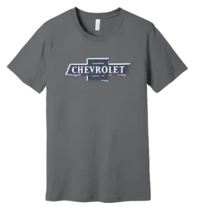 Chevrolet Distressed Vintage Bowtie T-Shirt Collared formality Chill Vibes