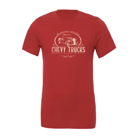 Casual Vibes Ribbed Collar Design Chevrolet Forever Classic T-Shirt