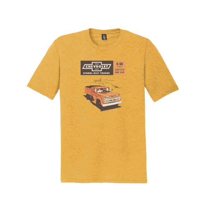 Sustainable Dye Process Chevrolet Sturdi-Built Trucks Graphic T-Shirt