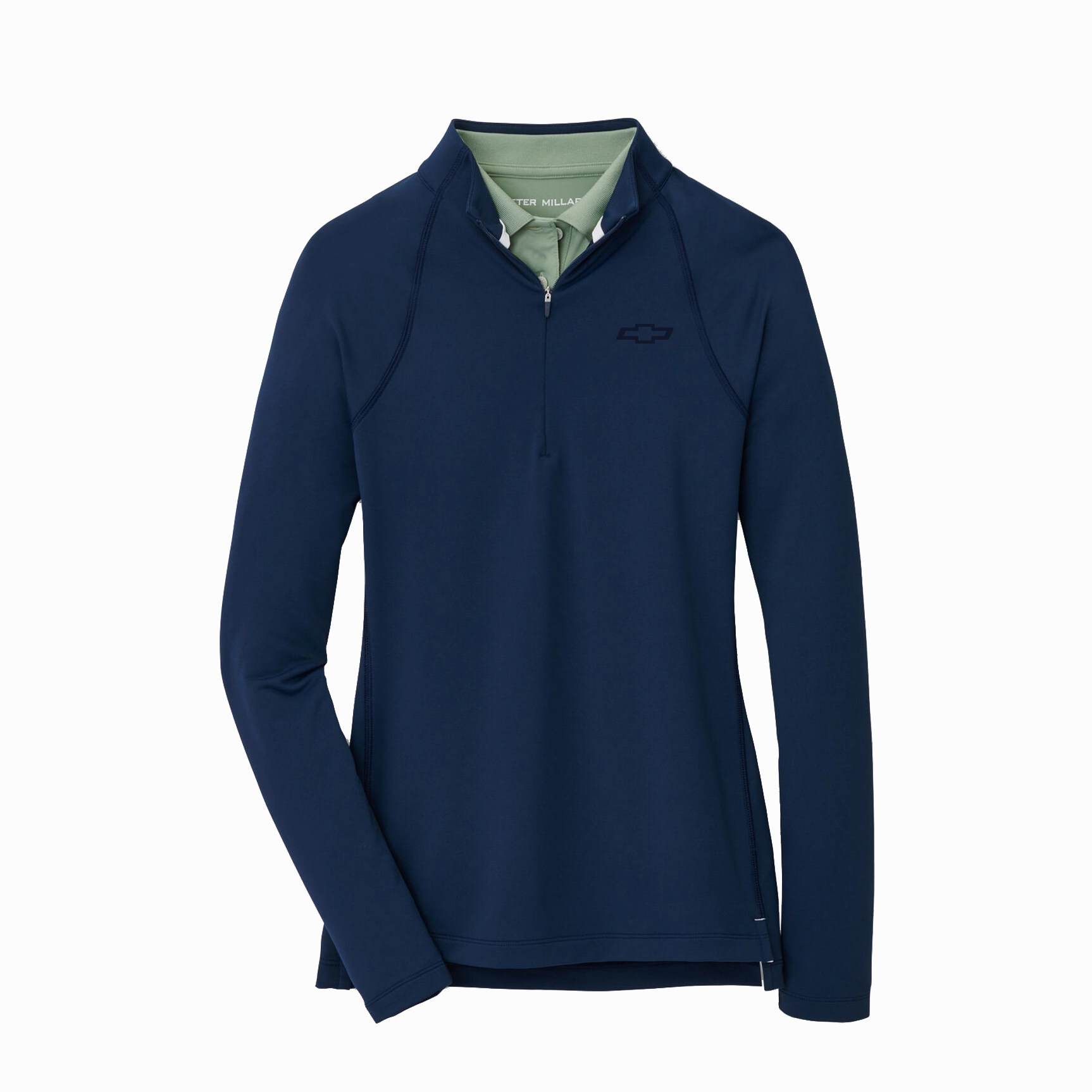 Chevrolet Women's Peter Millar Perth Quarter-Zip Stretchable Fabric