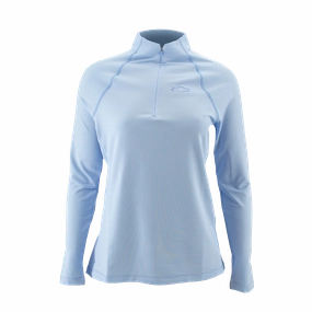 Chevrolet Women's Peter Millar Perth Quarter-Zip Four Button Placket