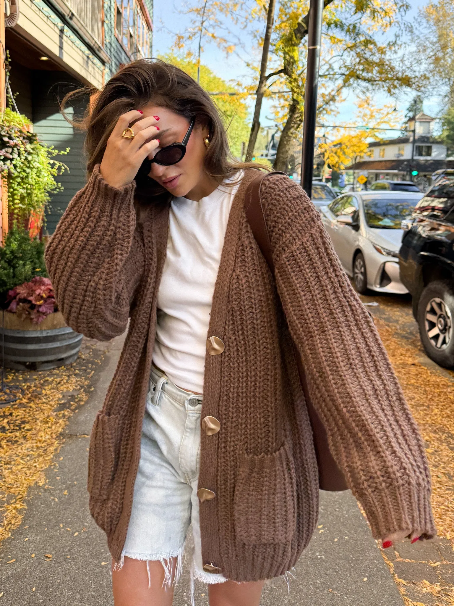 Missoula Oversized Knit Cardigan Relaxed Layer