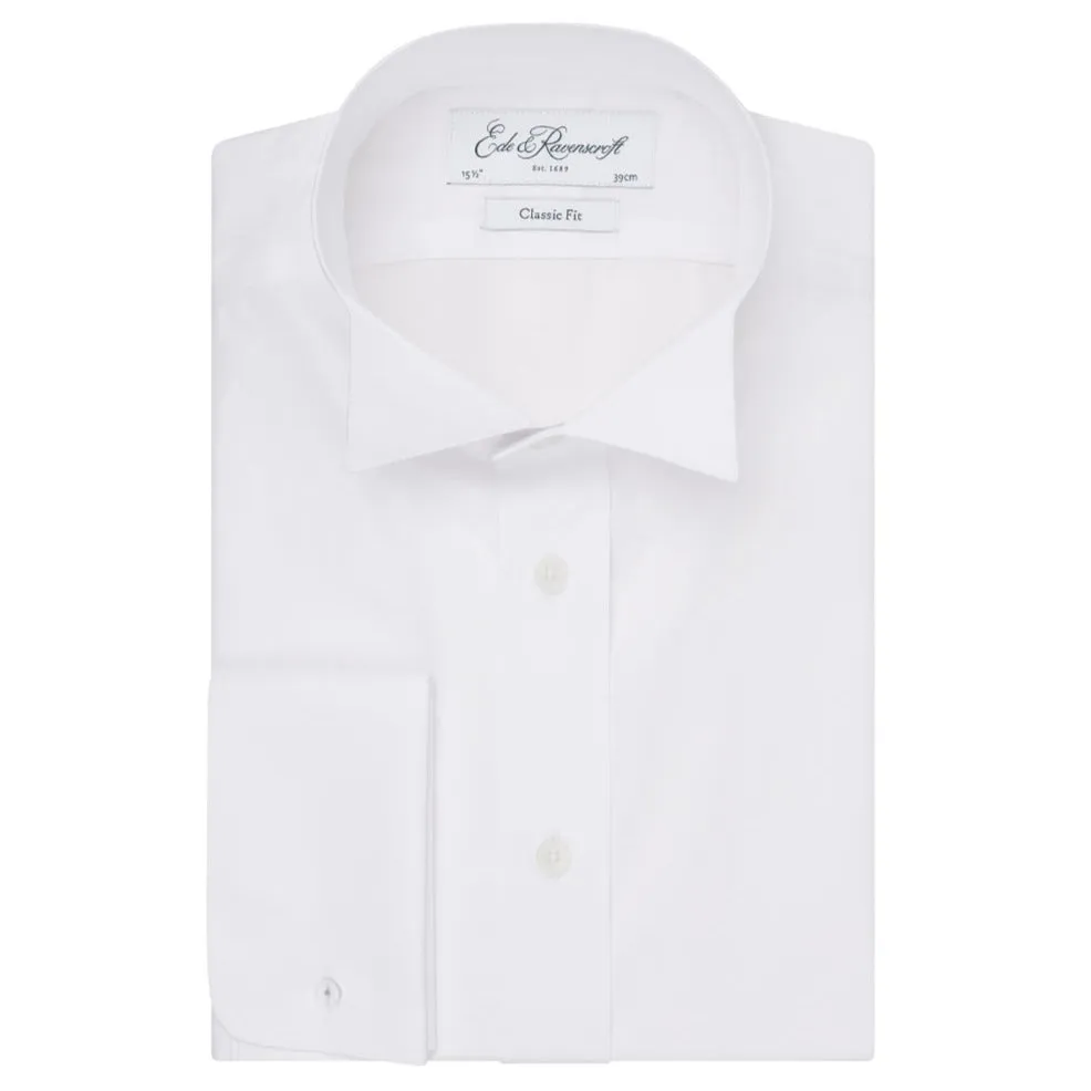 Edward White Two Fold Cotton Poplin Wing Shirt Modern Look