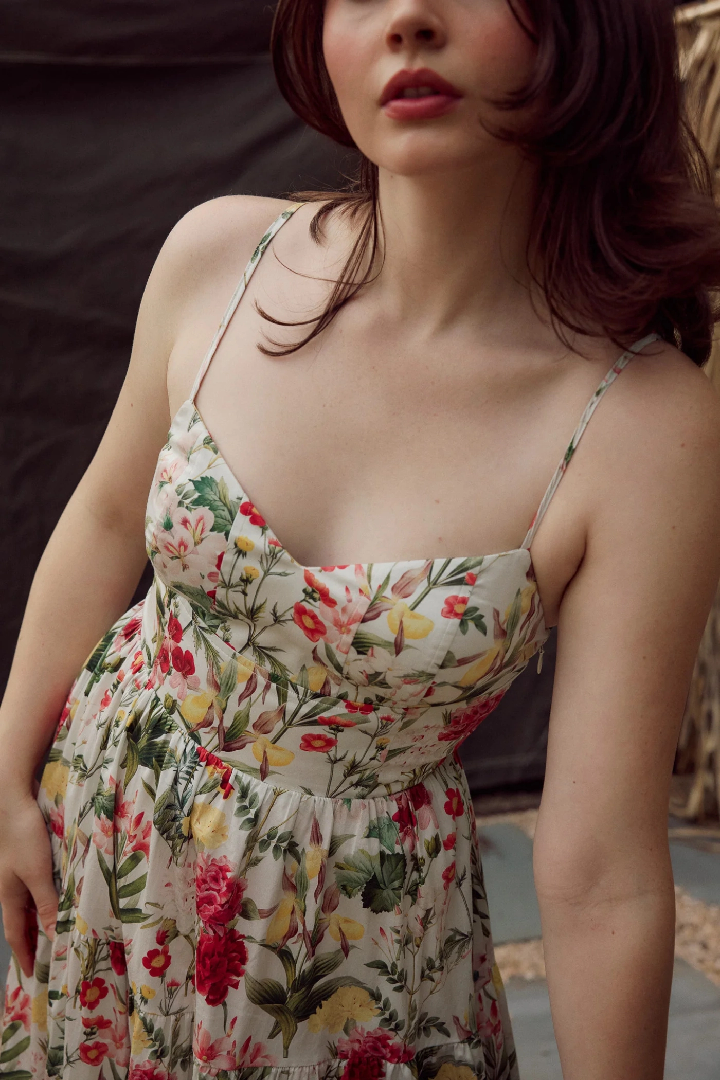 JOLENE MAXI DRESS Chill Lines Mood Look