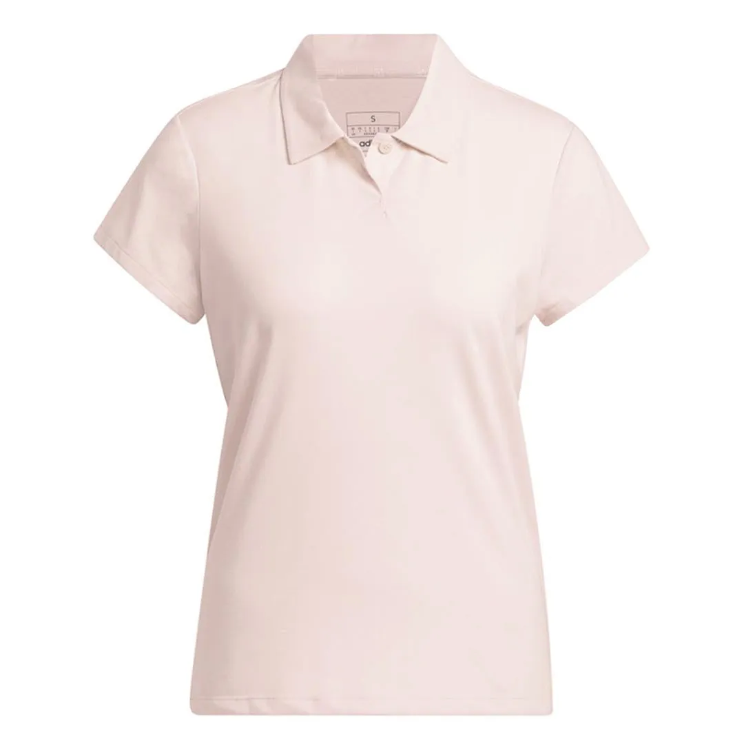 adidas - Women's Go-To Heathered Polo (IP4187) City Walking Style Comfy Fit