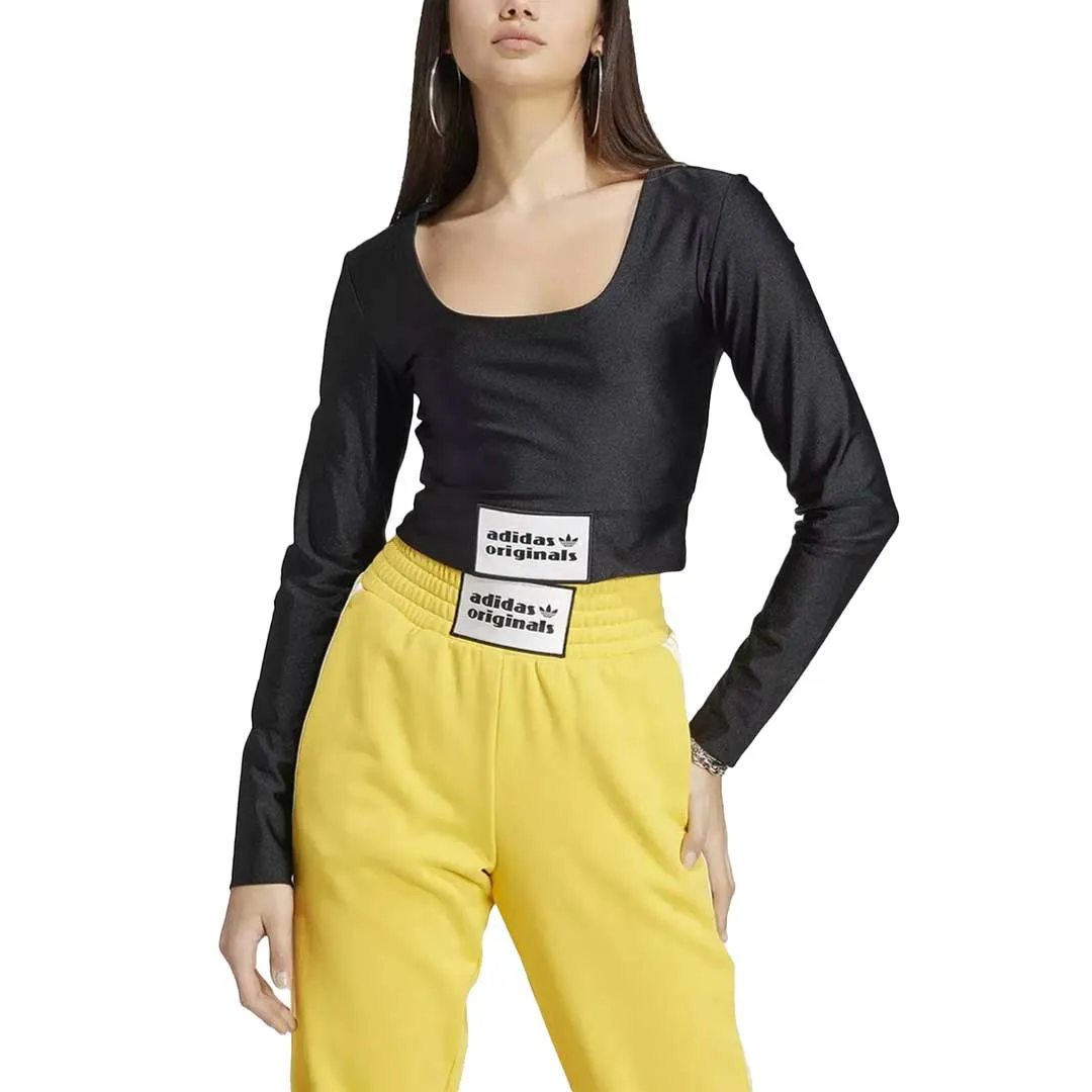 Lightweight Lining adidas - Women's Long Sleeve Crop Top (IC8549)