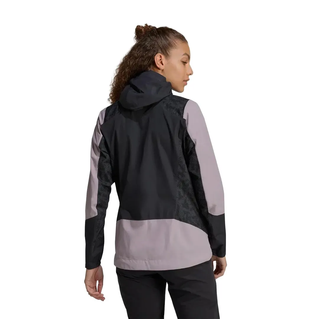 adidas - Women's Terrex Xperior Hybrid RAIN.RDY Jacket (IP1495) AbrasionResistant Surface Thermal Lining Tech