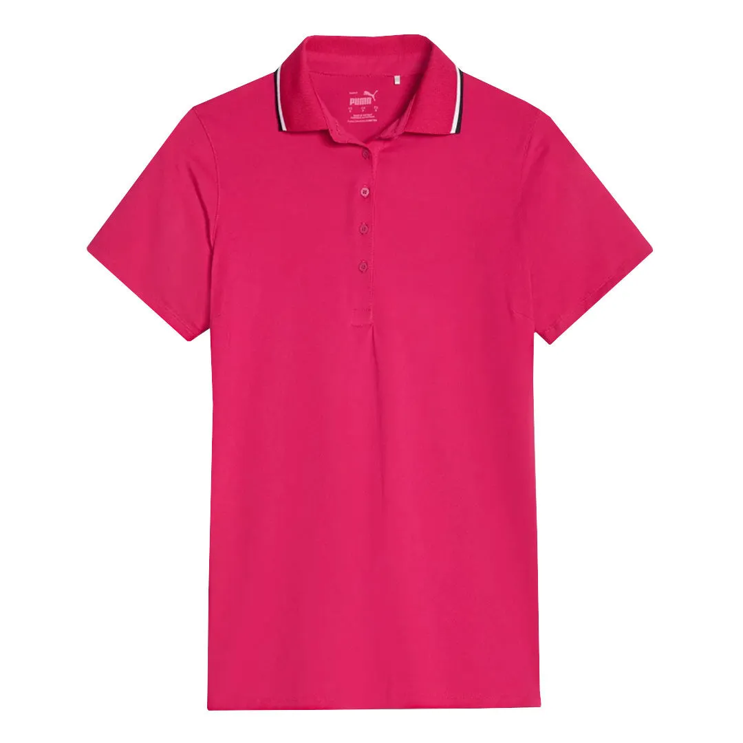 Stain Proof Puma - Women's Cloudspun Tipped Short Sleeve Polo (622155 08)