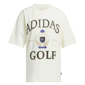 adidas - Women's Go-To Crest Graphic Boyfriend Short Sleeve T-Shirt (IN6351) QuickRelease Buckles