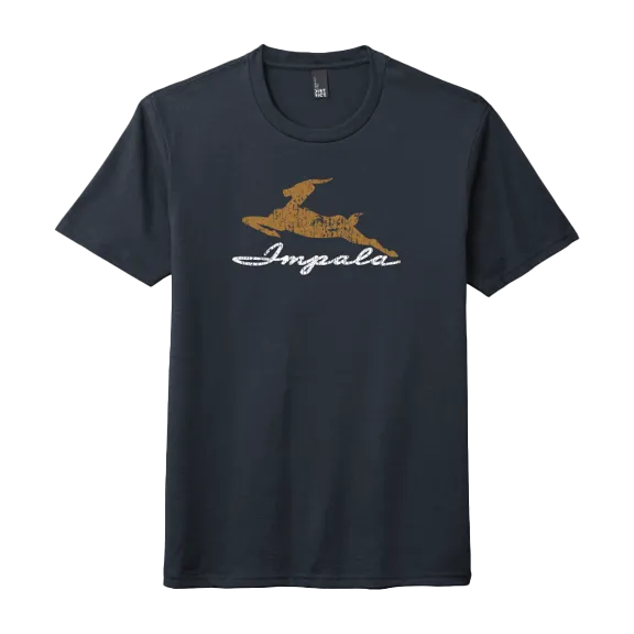 Casual Performance Impala Retro Graphic T-Shirt