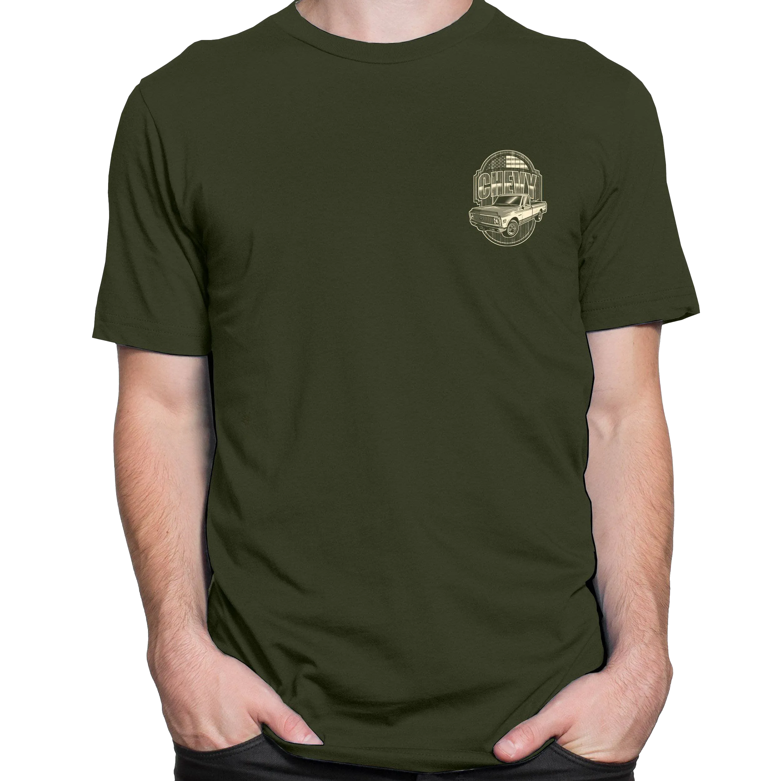 SoftTouchFinish 1967 C-10 Pick Up Wood Sign T-Shirt