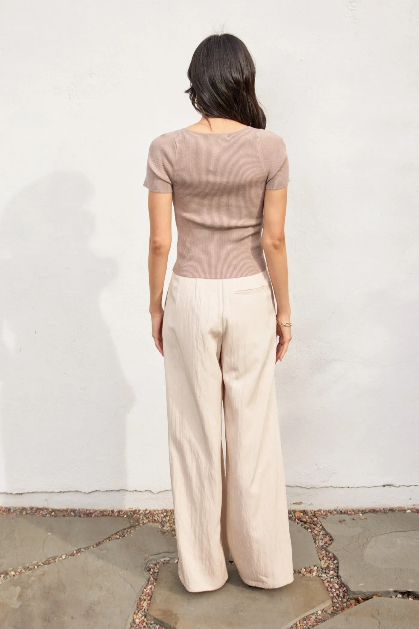 High Durability Thread MILLIE WIDE LEG TROUSERS