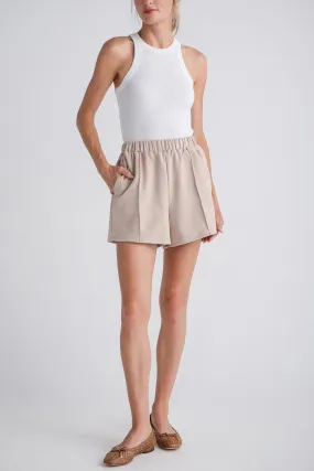 Stain Repellent Treatment THML Faux Suede Shorts