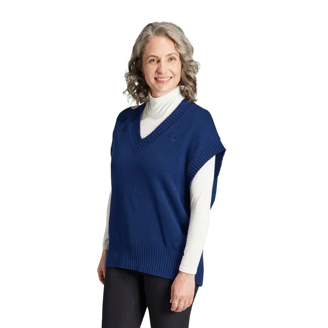 Non Restrictive Cut adidas - Women's Premium Essentials Knit Oversized Sweater Vest (II8042)