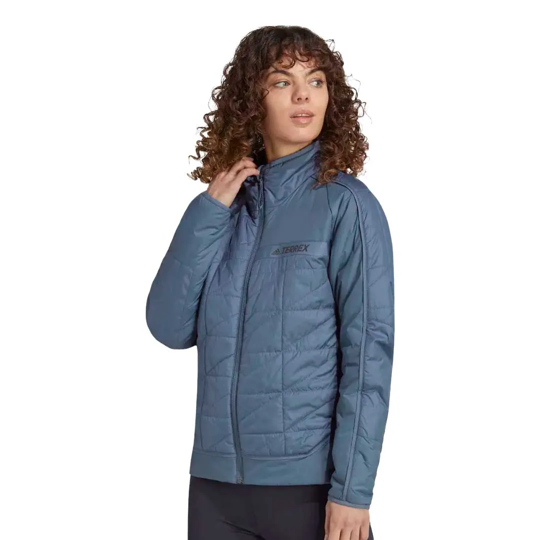 Convertible Collar Design adidas - Women's Terrex Multi Synthetic Insulated Jacket (HS9730)