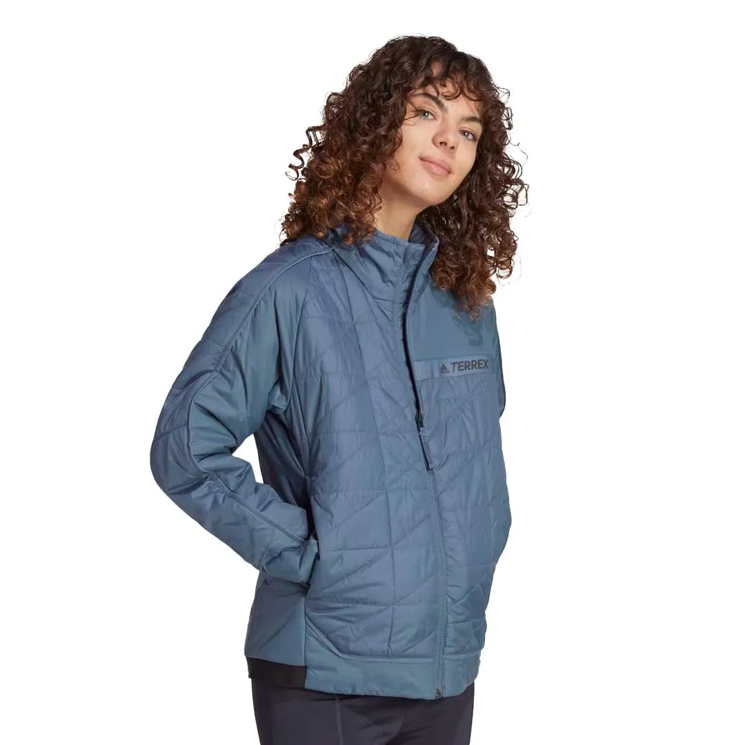 adidas - Women's Terrex Multi Synthetic Insulated Jacket (HS9730) Convertible 2 In 1 Function Relaxed Layers