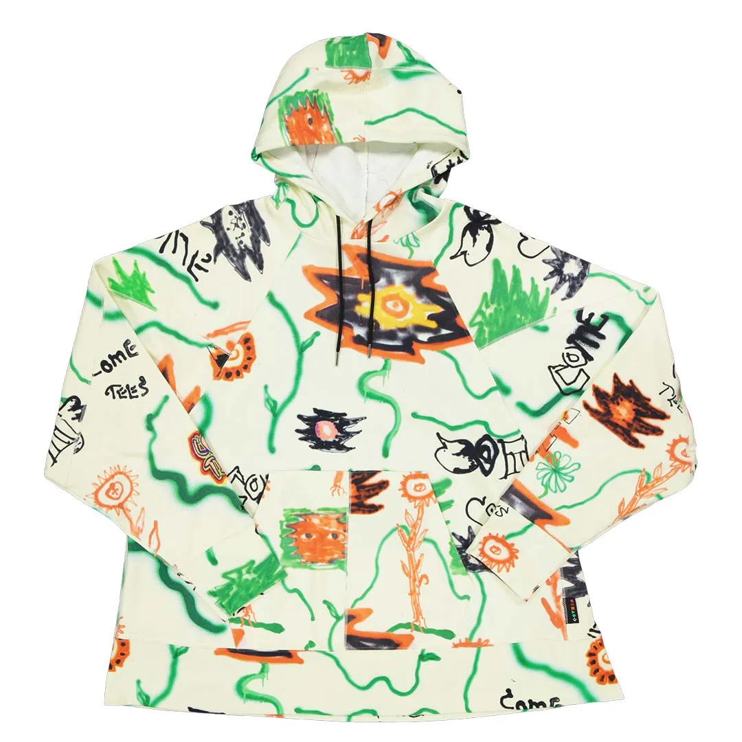 Converse - Unisex Come Tees Triangle Hoodie (10023508 A01) Neutral Street Style Wrinkle Free Texture