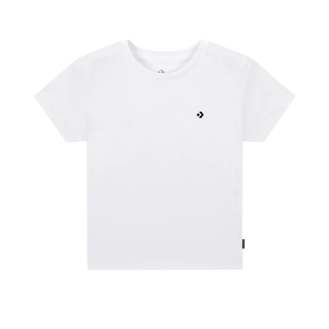 Converse - Women's Cropped T-Shirt (10027252 A01) Pocket Details
