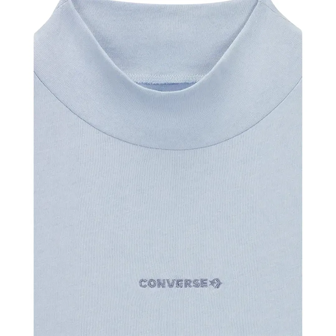 Converse - Women's Wordmark Short Sleeve T-Shirt (10026577 A01) Strong Stitches WaterResistant Coating