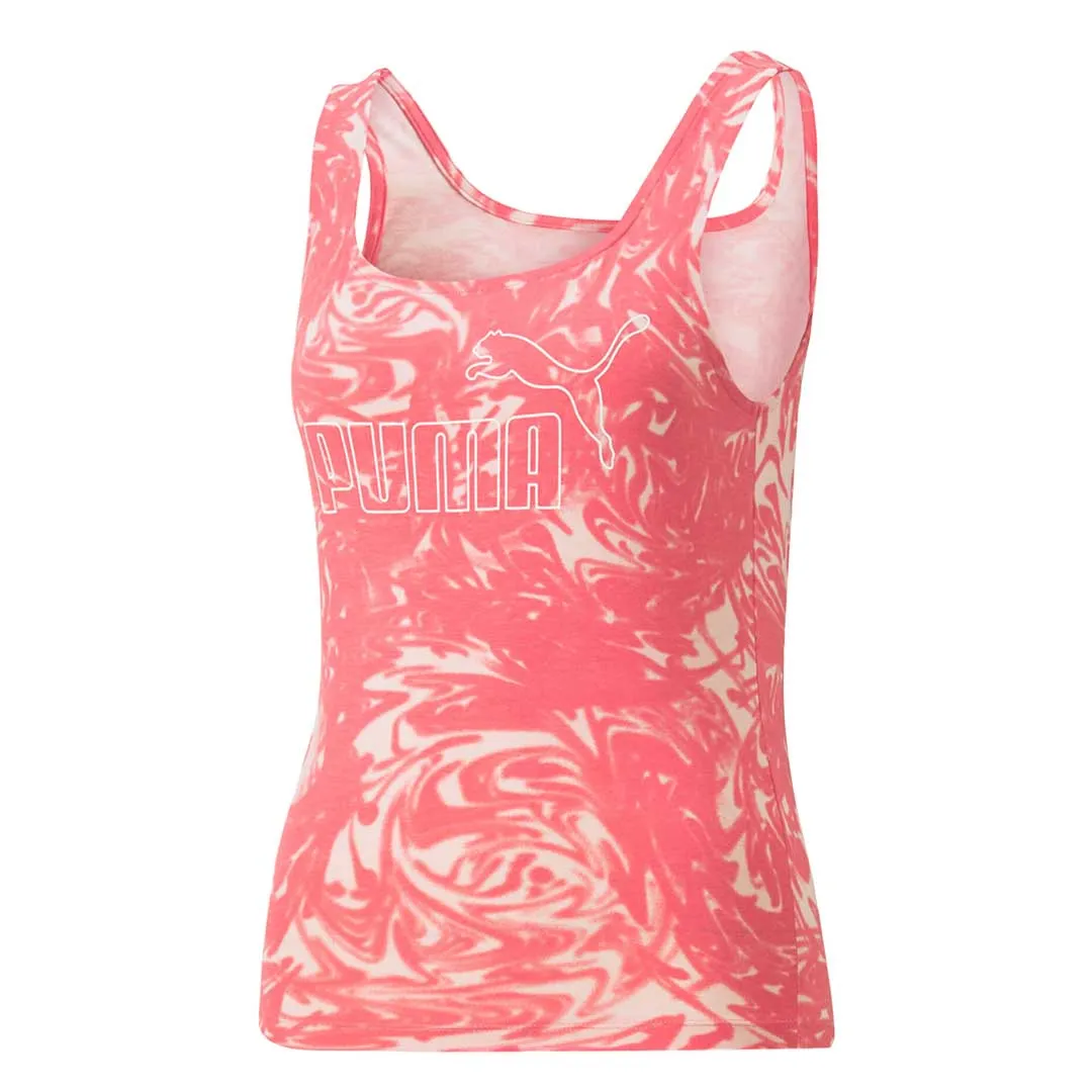 Puma - Women's Power All Over Print Tank Top (673642 63) UV Block Erasable Stains Treatment