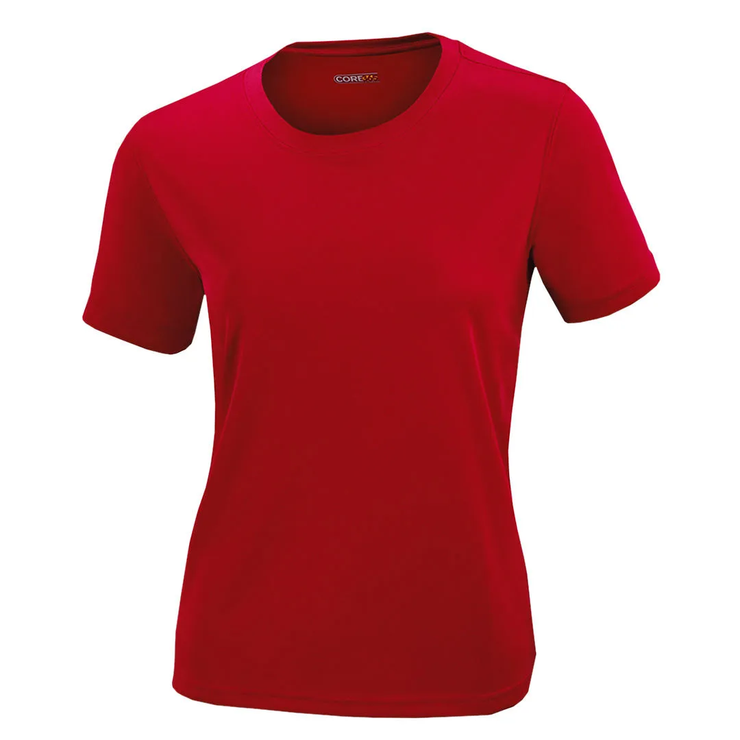 MeshLinedVents Core 365 - Women's Pace Pique Short Sleeve T-Shirt (78182 850)