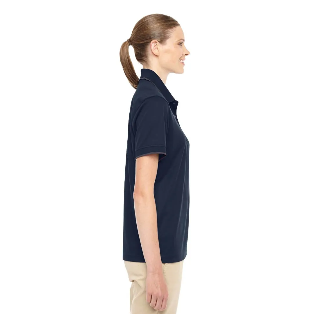 Core 365 - Women's Tipped Collar Polo (78222 849) Ripstop Reinforcement