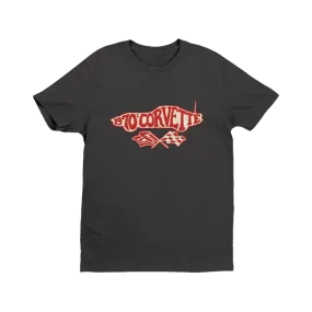 Corvette 1970's Groovy T-Shirt back to school Drip Dry Fabric