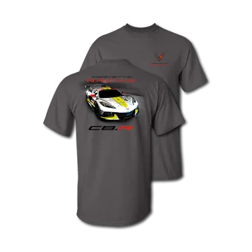 Corvette C8 Racing T-Shirt NonRestrictiveCut Bold colors