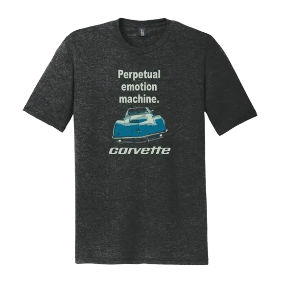 Corvette Perpetual Graphic T-Shirt Relaxed Fit Design High Durability Weave