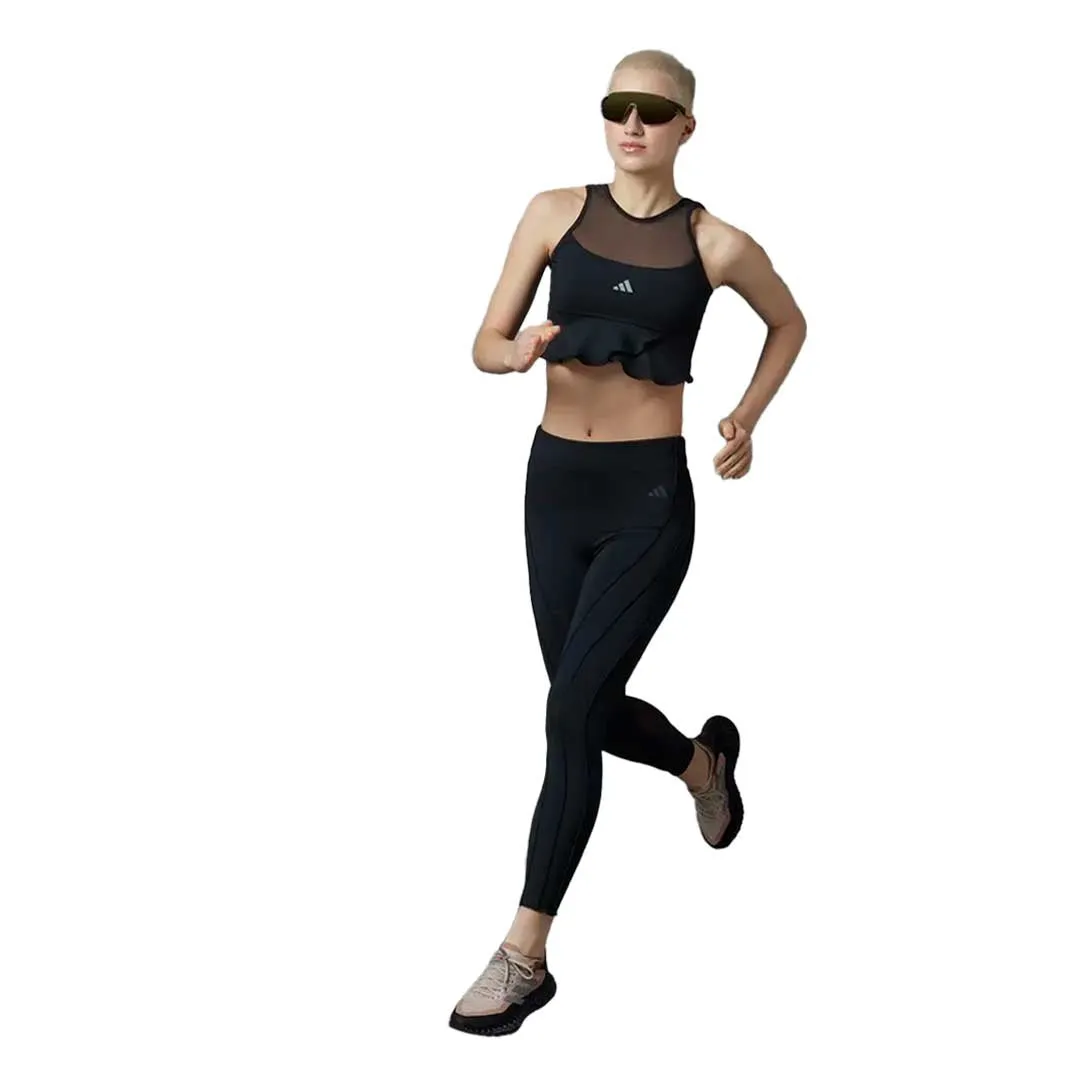 Sporty Chic Ergonomic Armhole Cut adidas - Women's Collective Power Crop Top (HM4337)