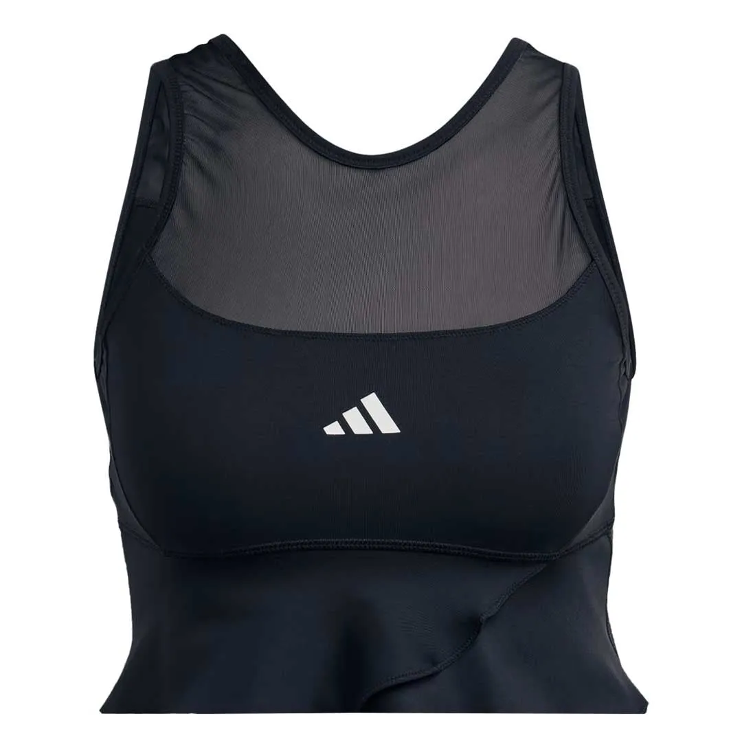 OdorControlTreatment Hidden Zipper adidas - Women's Collective Power Crop Top (HM4337)