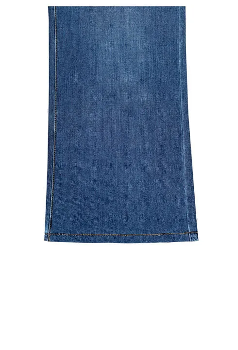 All Day Comfort Crop Wide Leg Jeans by Ethyl