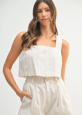 AMELIA FLORAL CROP TOP Cost - savings - achieved Silk Touch Finish