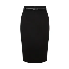 Ginseng Wool Skirt Seasonal Layering Versatile Outfit