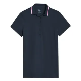 Puma - Women's Cloudspun Tipped Short Sleeve Polo (622155 03) Warmth Retention City Ready Style