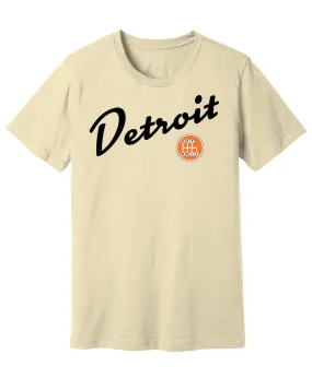 Detroit City Edition Natural Shirt Camping practicality Trendy Vibe