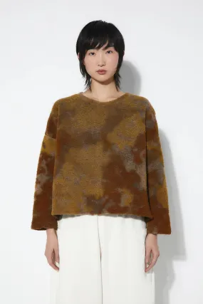 Daily Casual Style Soft Touch Brushed Surface Dizz Sweater