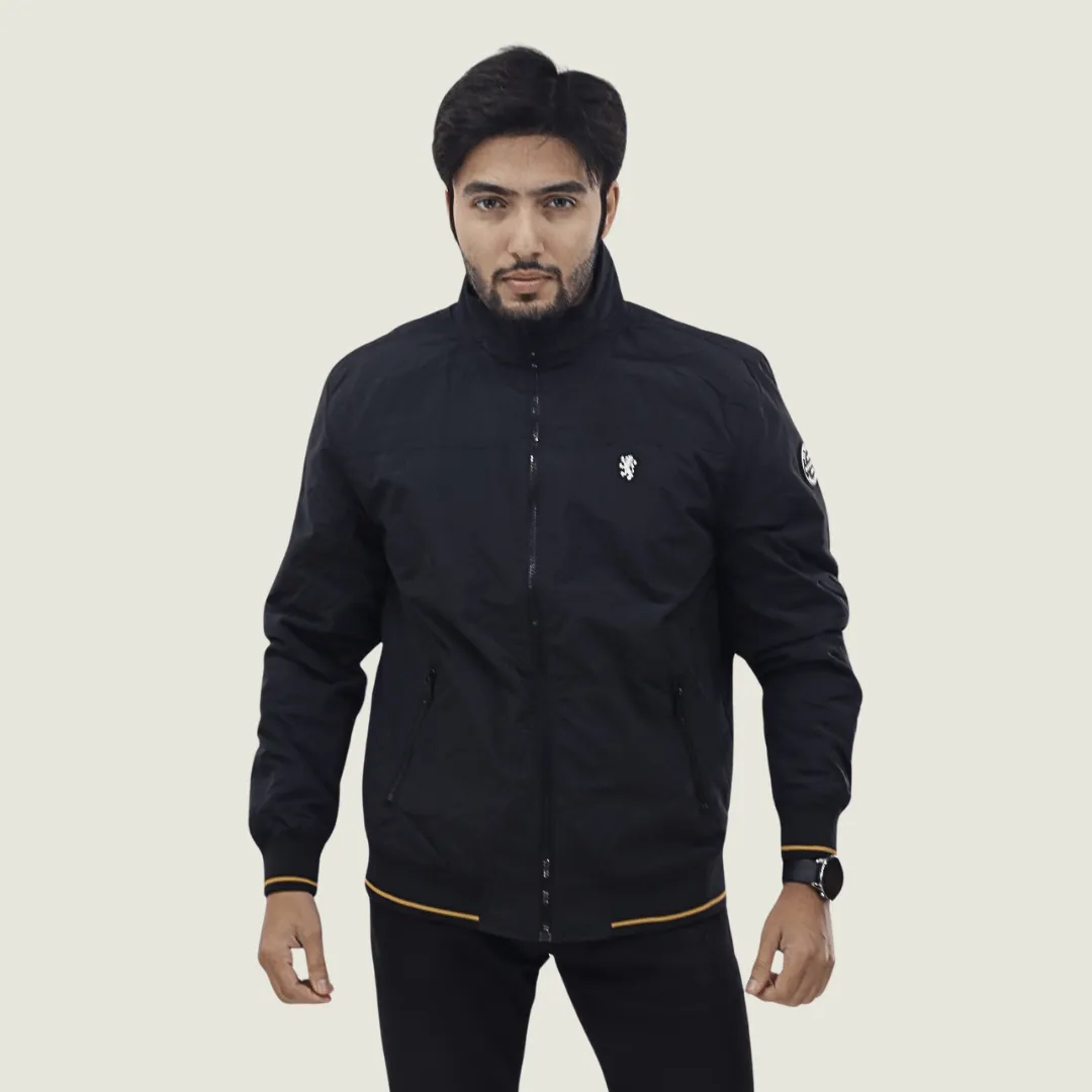 Men??s High Quality Premium light Weight Jacket- Black A18 Test QuickAccessPockets Versatile Fit Layer