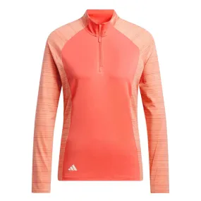 High Tensile Reinforcement Layer Friendly Shape adidas - Women's Ultimate365 Long Sleeve 1/4 Zip Sweater (IT9795)