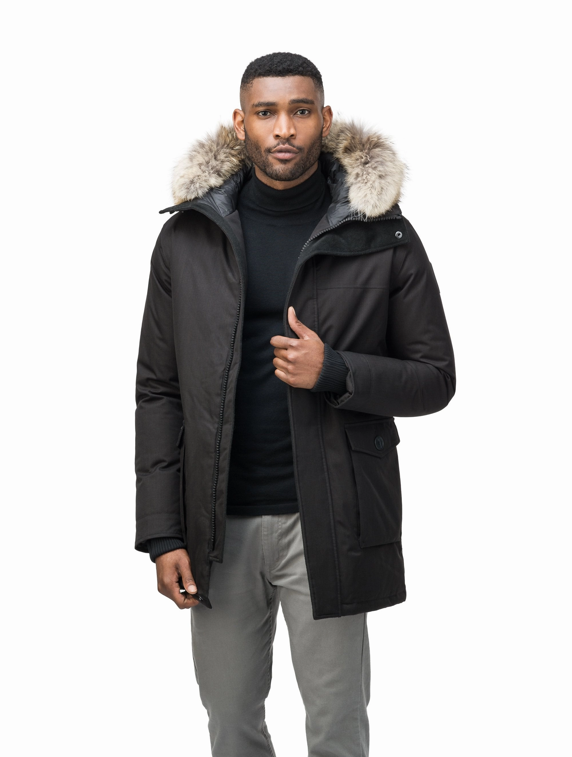All Day Comfort Design Yves Men's Parka