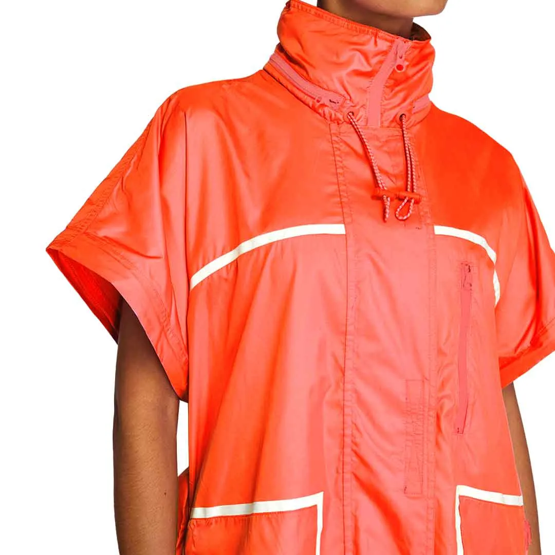 Crisp Detail Glove Friendly Cuff Design adidas - Women's Stella McCartney TrueNature Packable Jacket (IA0018)