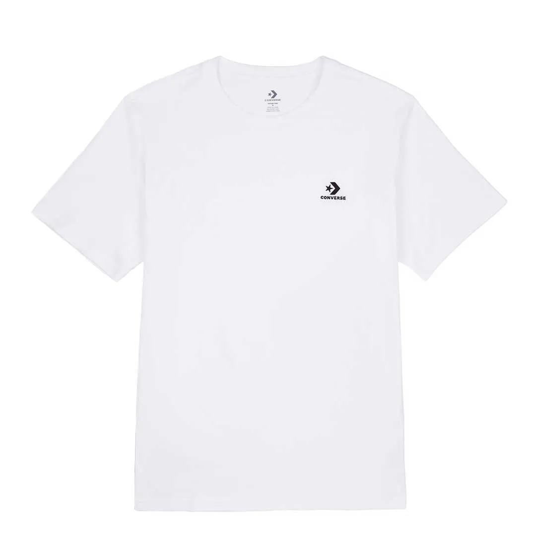 Converse - Unisex Go-To Embroidered Star Chevron T-Shirt (10023876 A01) Multi Layer Design Hidden Storage Compartment