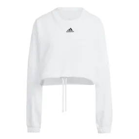 adidas - Women's Dance Crop Versatile Sweatshirt (IC6683) Ventilation Vents